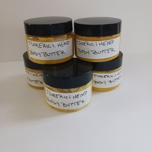 Tumeric and Hemp Body Butter